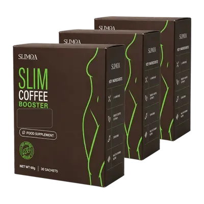 Slimqa Coffee Booster three-box pack